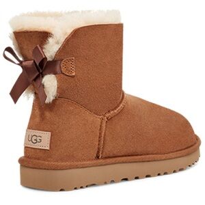 UGG WOMEN'S MINI BAILEY BOW II BOOTS
